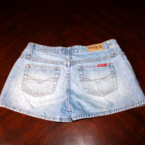 Vintage Zana-Di High-Waisted Denim Shorts - Size 9/10 - 90s Fashion, Retro Style - Picture 4 of 9